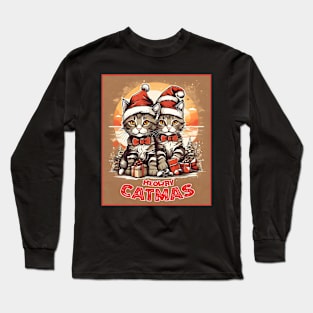 Meowry Christmas Long Sleeve T-Shirt